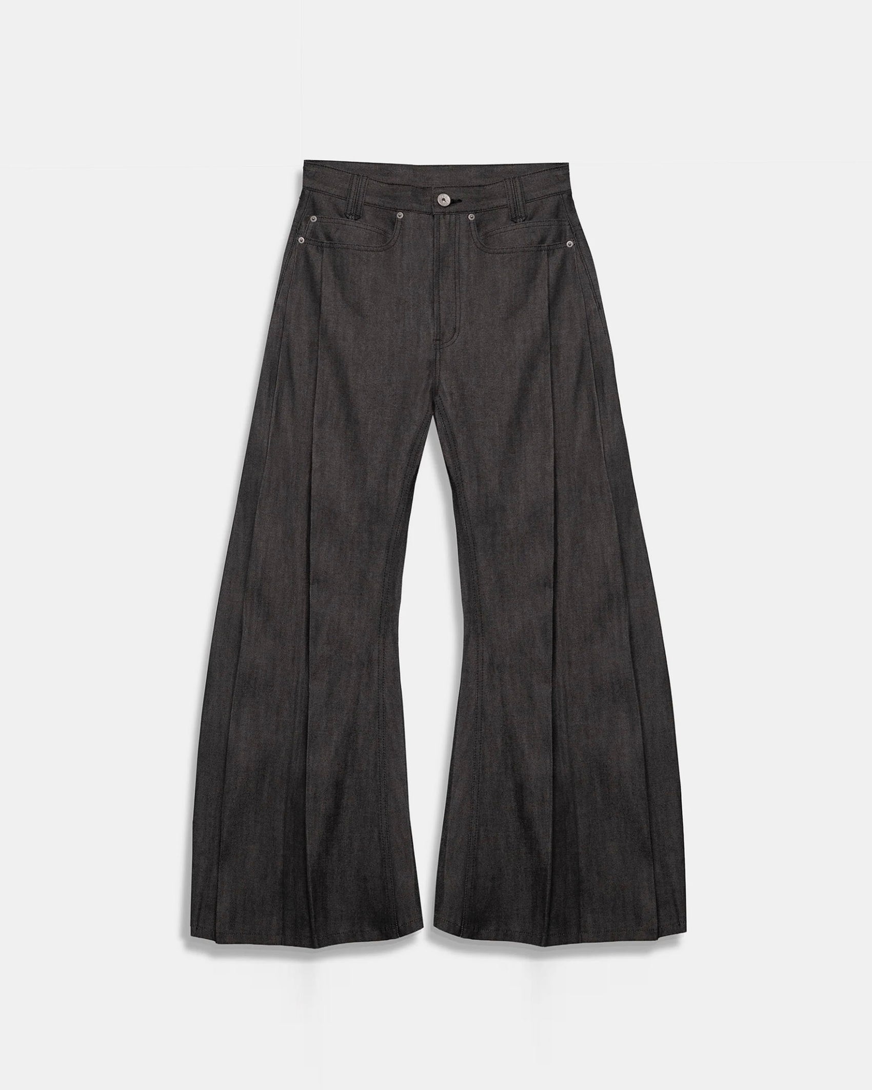 Double Wides Denim Pants - Selvedge Black