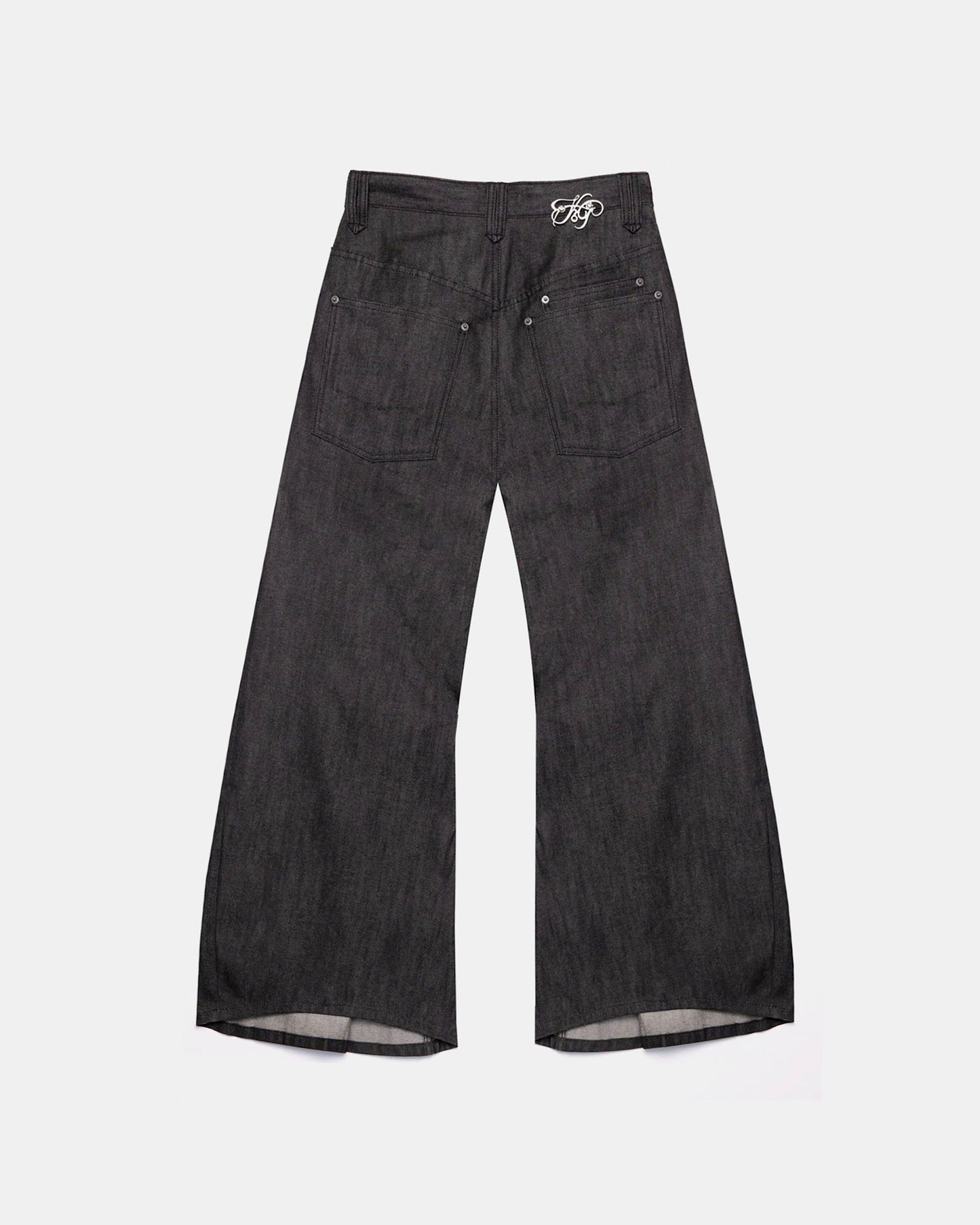 Double Wides Denim Pants - Selvedge Black