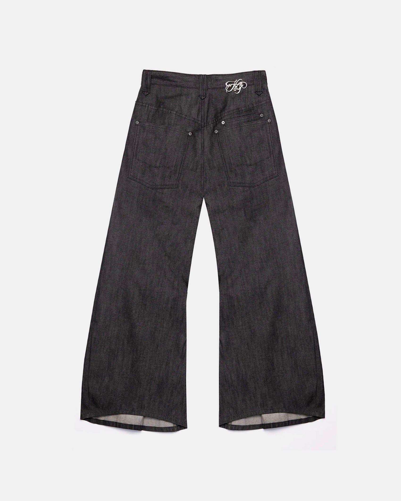 Double Wides Denim Pants - Selvedge Black