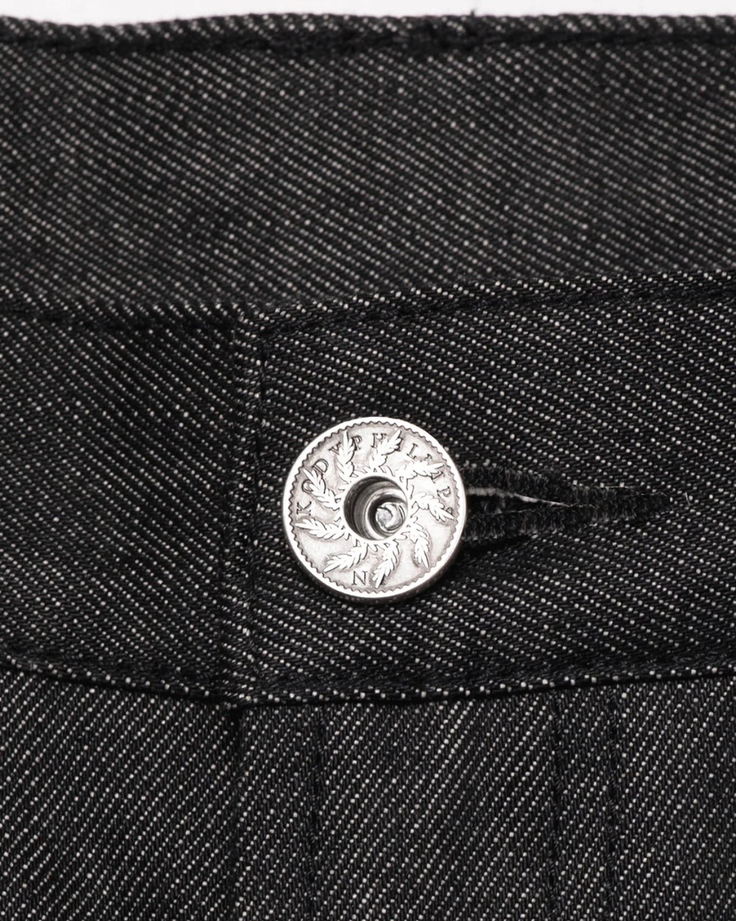 Double Wides Denim Pants - Selvedge Black