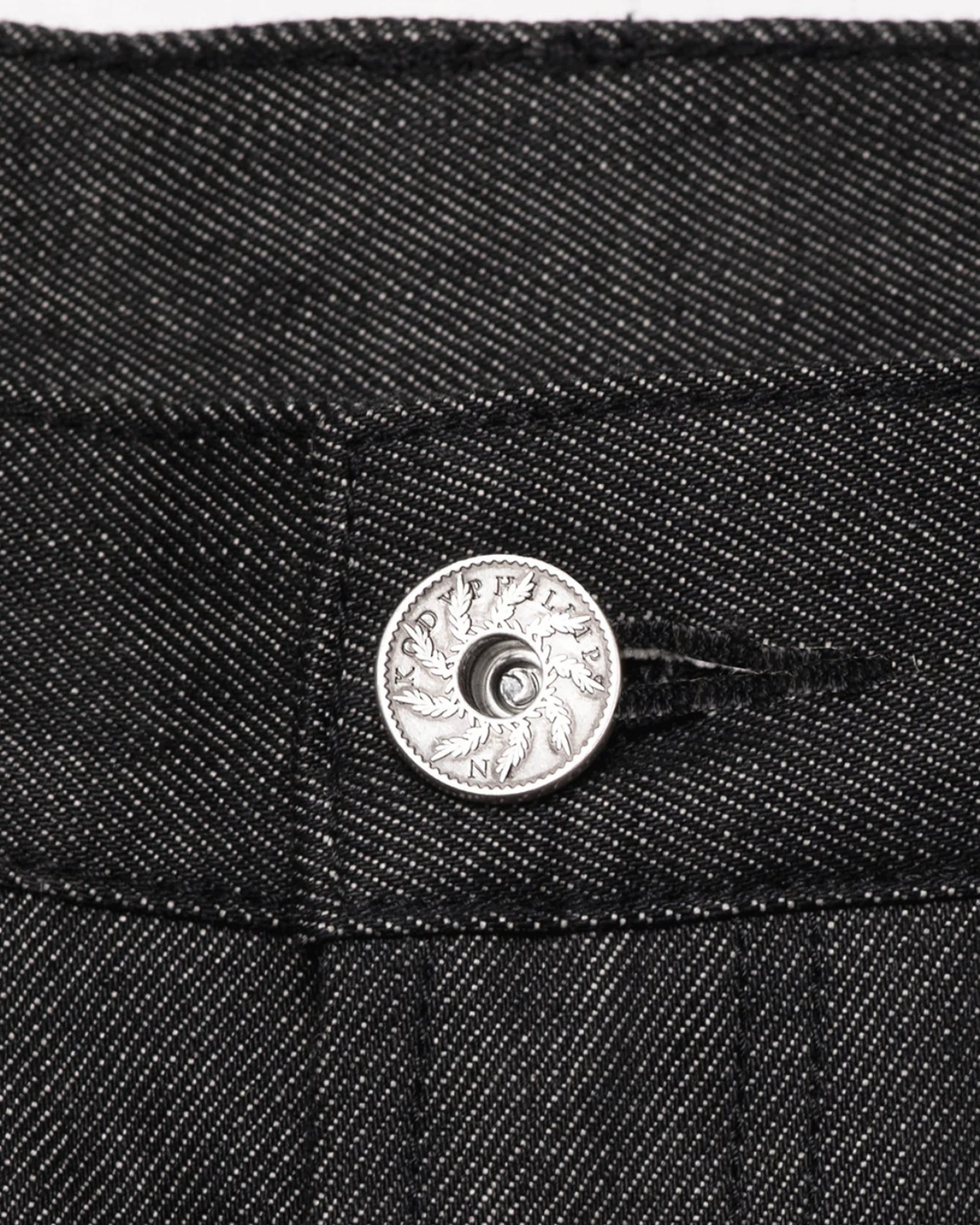 Double Wides Denim Pants - Selvedge Black
