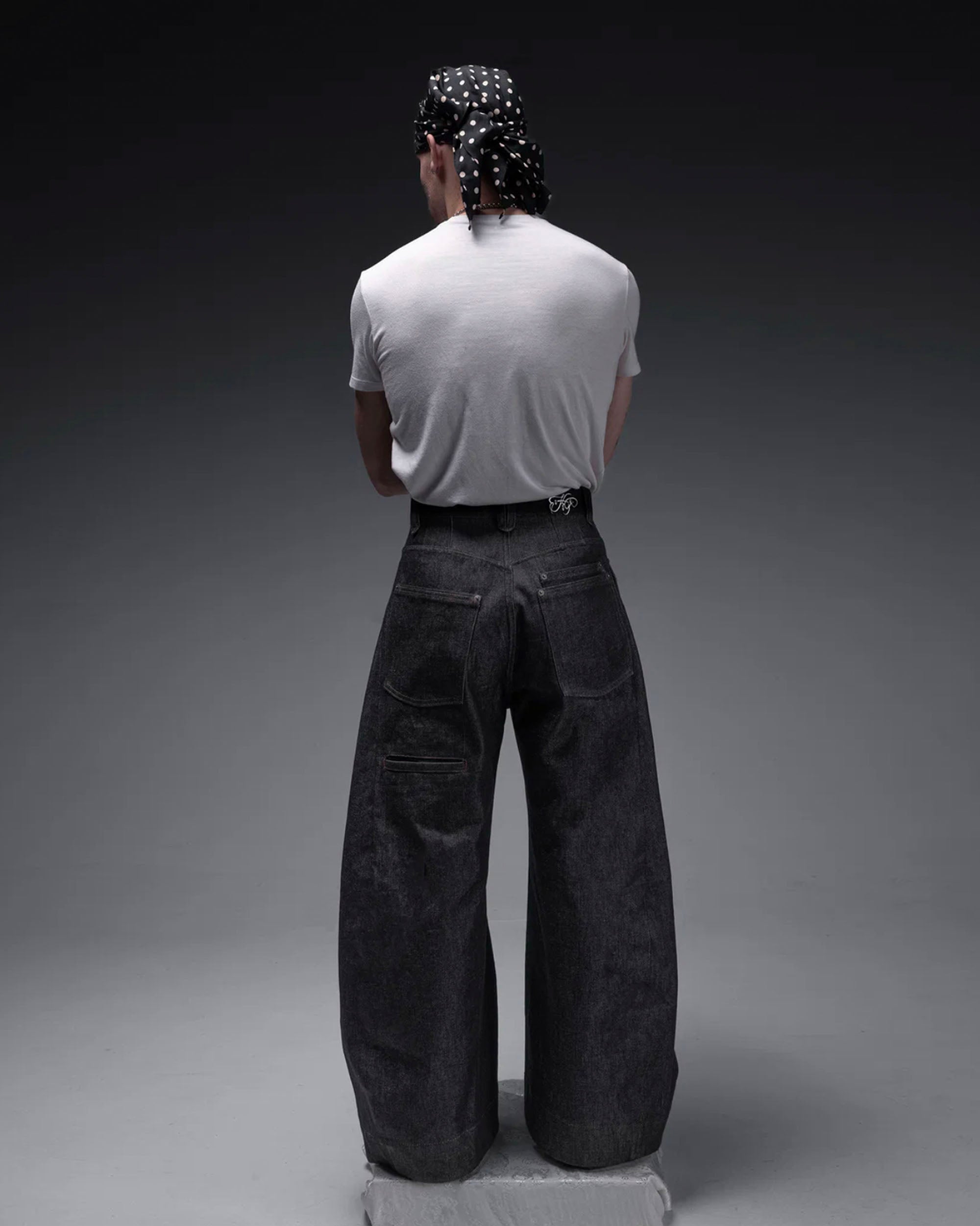 Kody Phillips Double Wides Denim Pants - Selvedge Black – JANASTRA