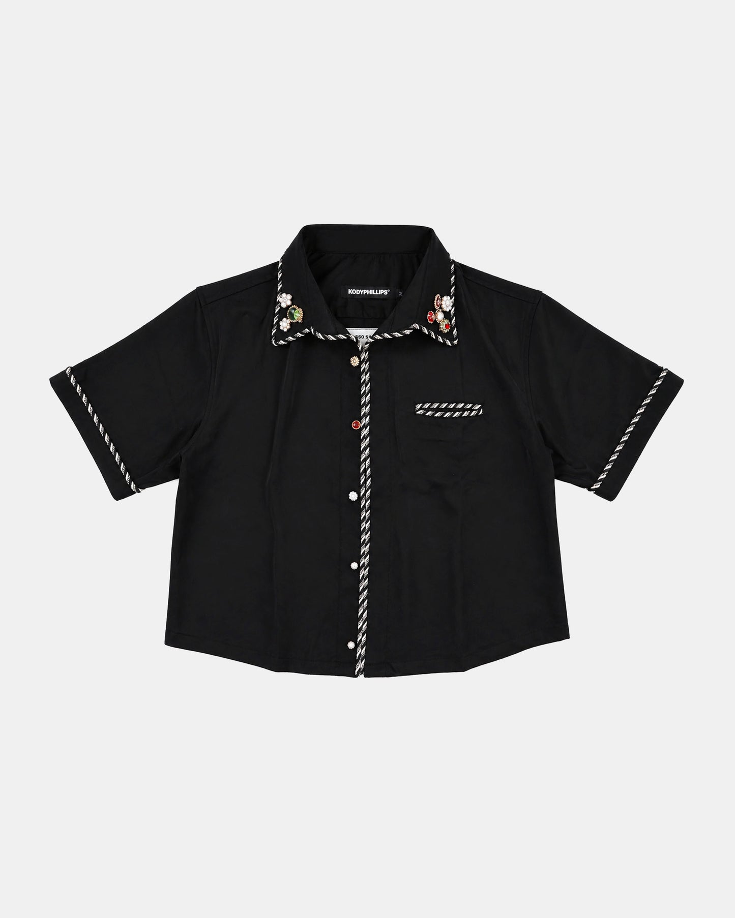 Embellished S/S Lasso Shirt