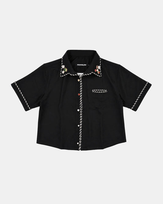 Embellished S/S Lasso Shirt
