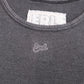 Men Faded Black Tank Top Knit