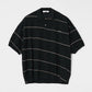Angle Border Knit Polo