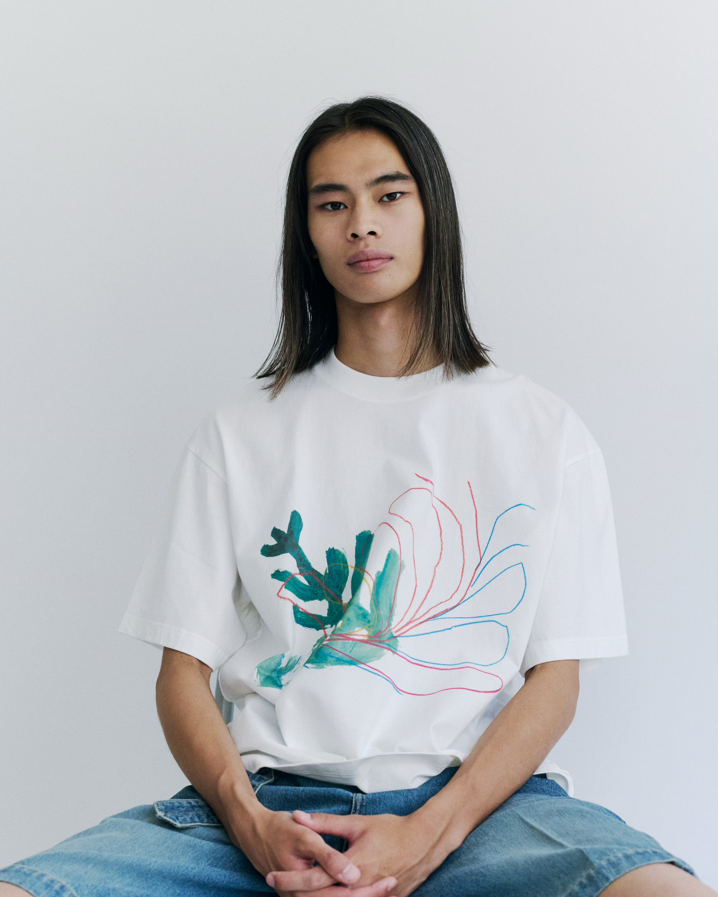 NTN × Marijn van Kreij Flower T-Shirt