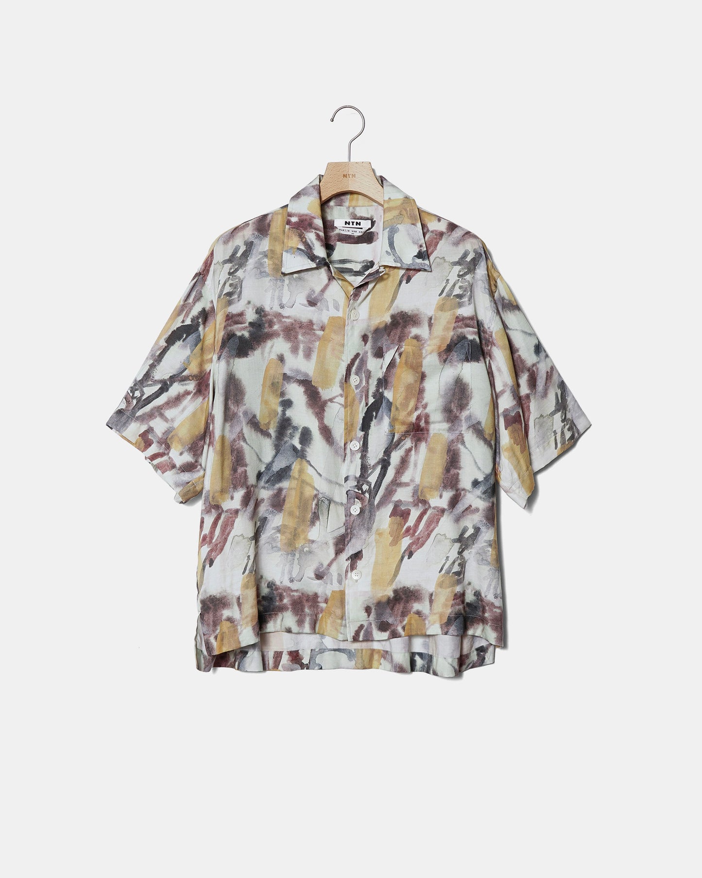NTN x Marijn van Kreij S/S Open Collar Shirt