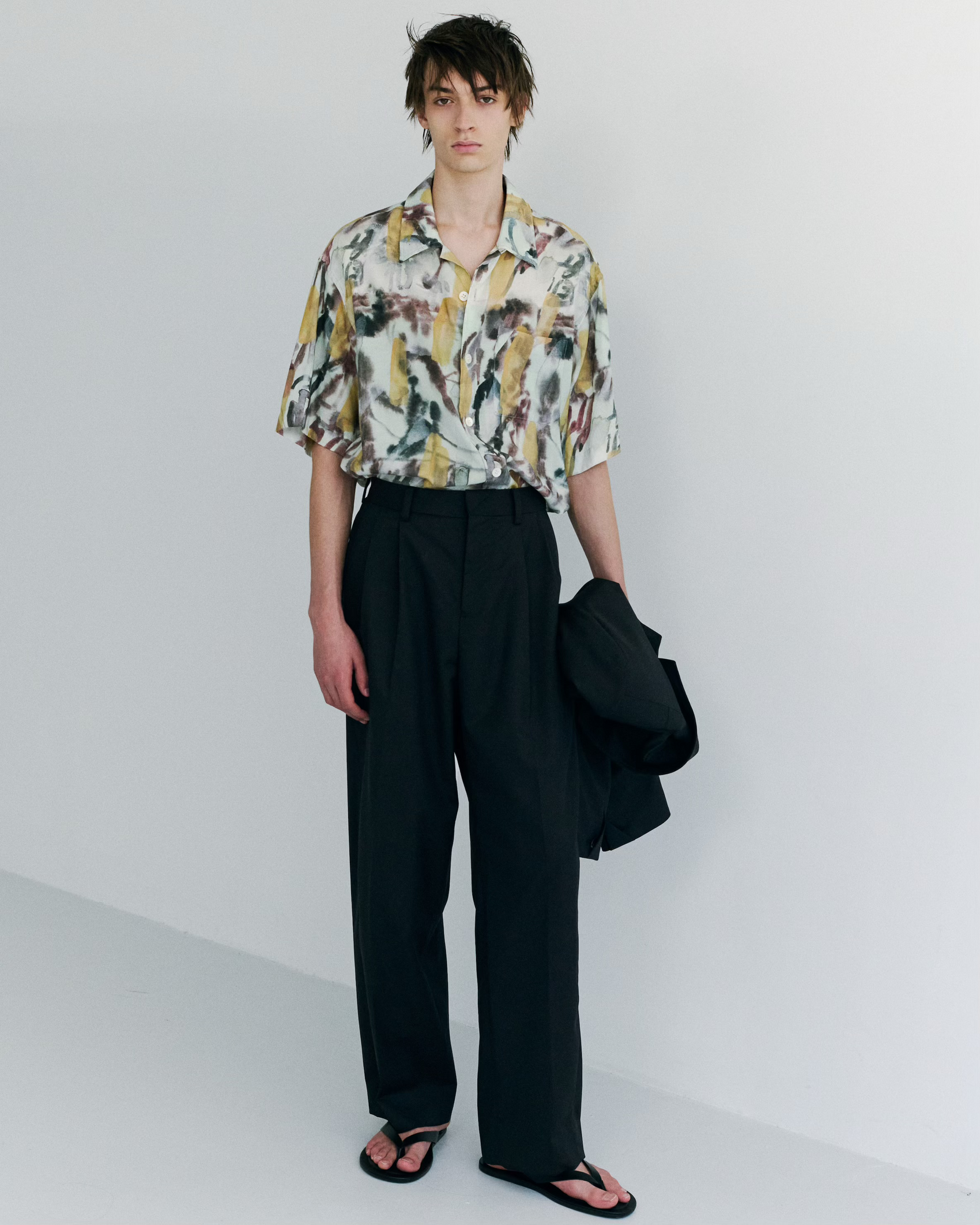 NTN x Marijn van Kreij S/S Open Collar Shirt