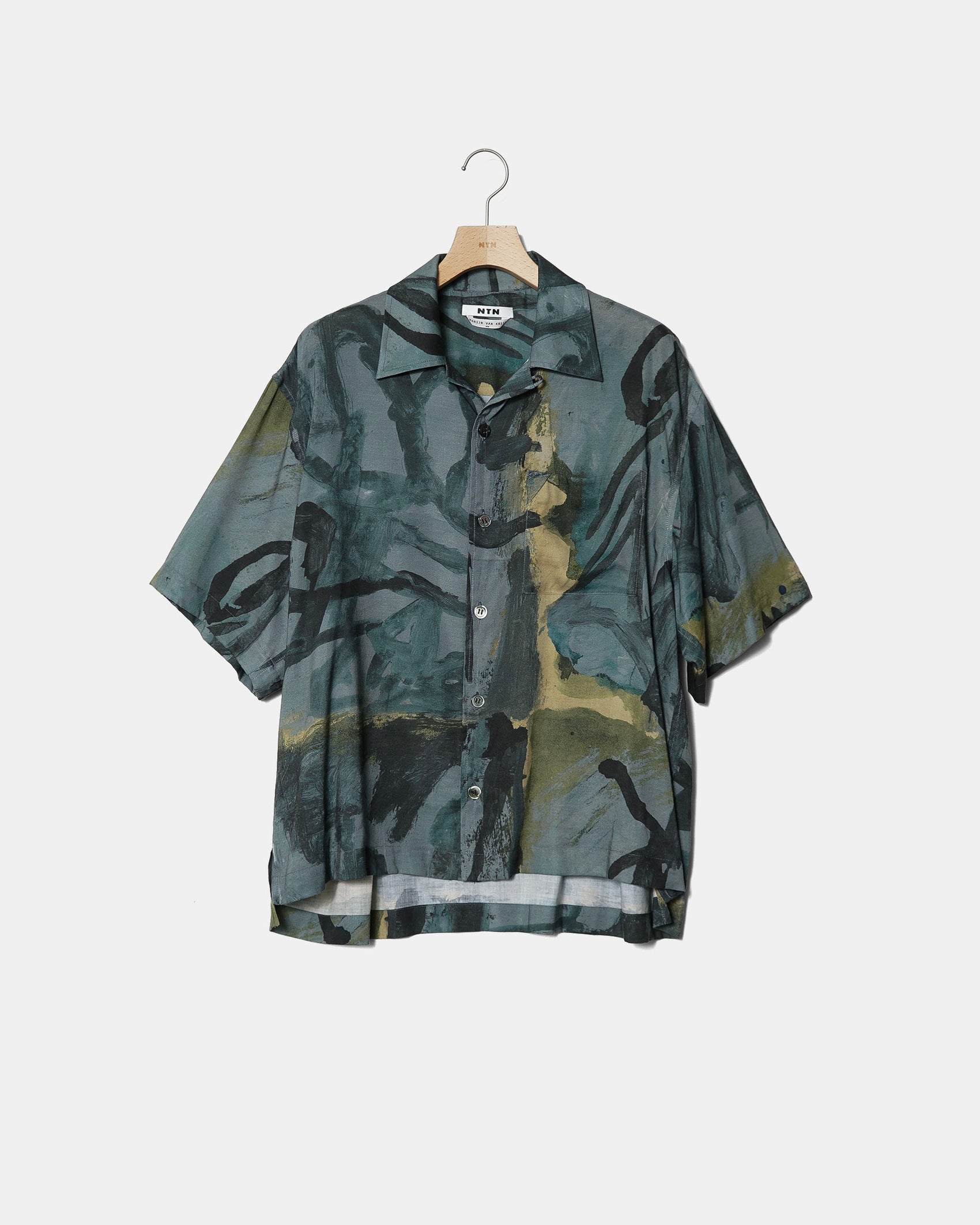 NTN x Marijn van Kreij S/S Open Collar Shirt