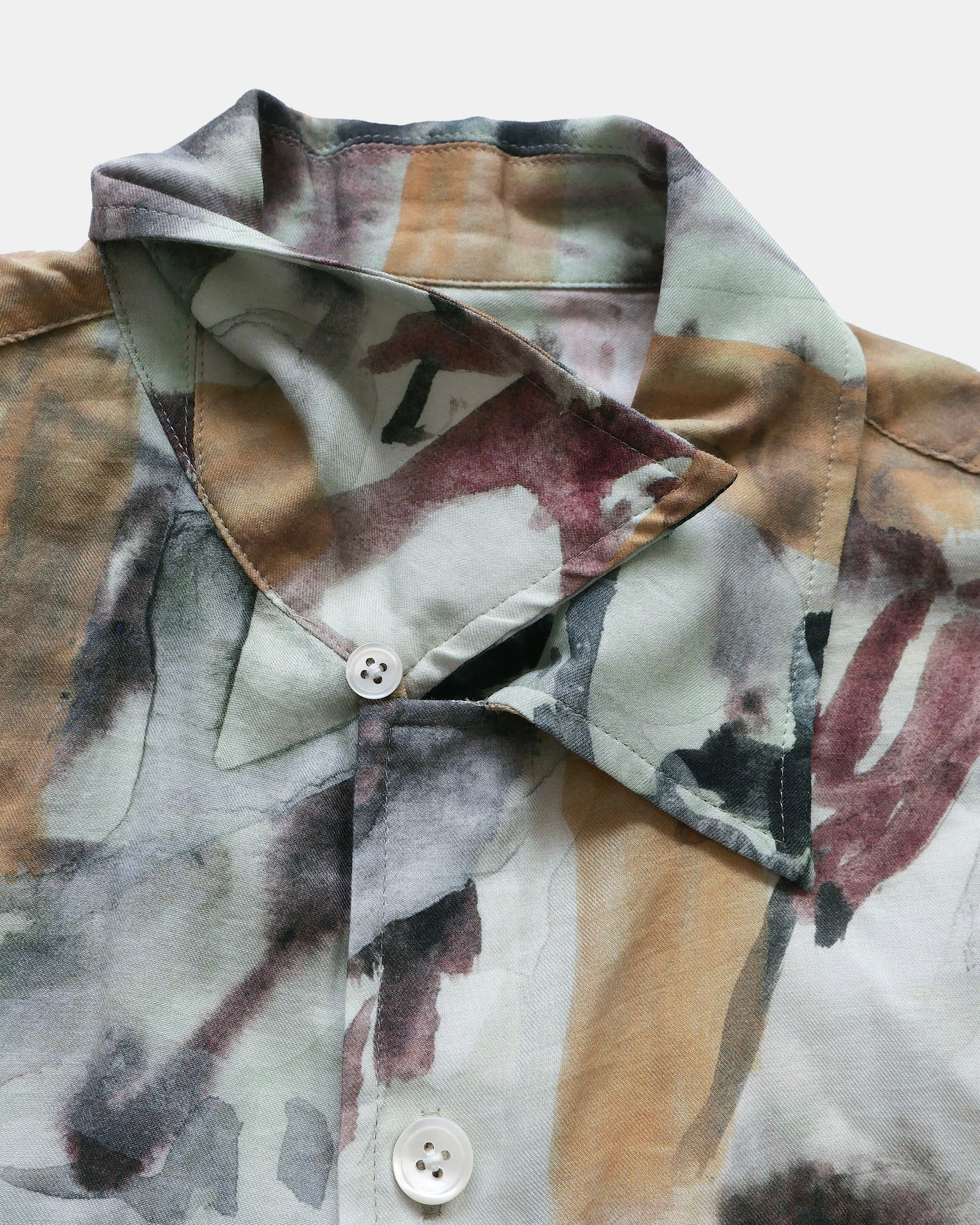 NTN x Marijn van Kreij S/S Open Collar Shirt