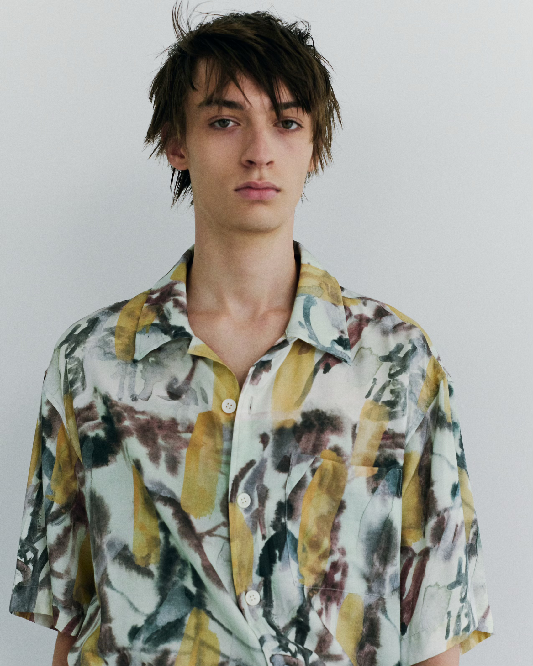 NTN x Marijn van Kreij S/S Open Collar Shirt
