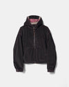 PIGMENT COATED CORDUROY HOODED BLOUSON