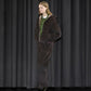 PIGMENT COATED CORDUROY HOODED BLOUSON
