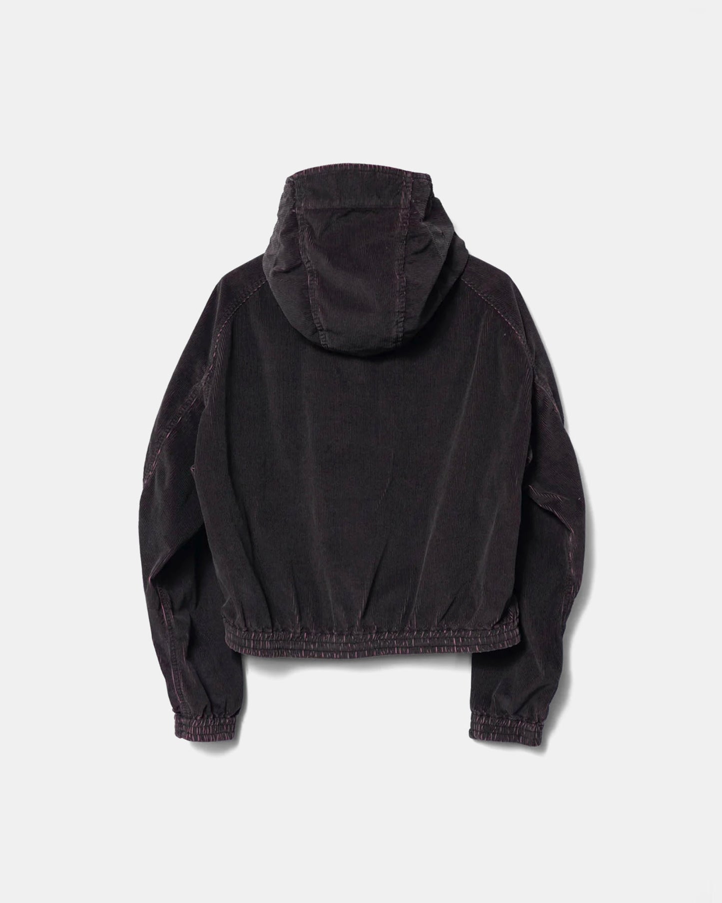 PIGMENT COATED CORDUROY HOODED BLOUSON