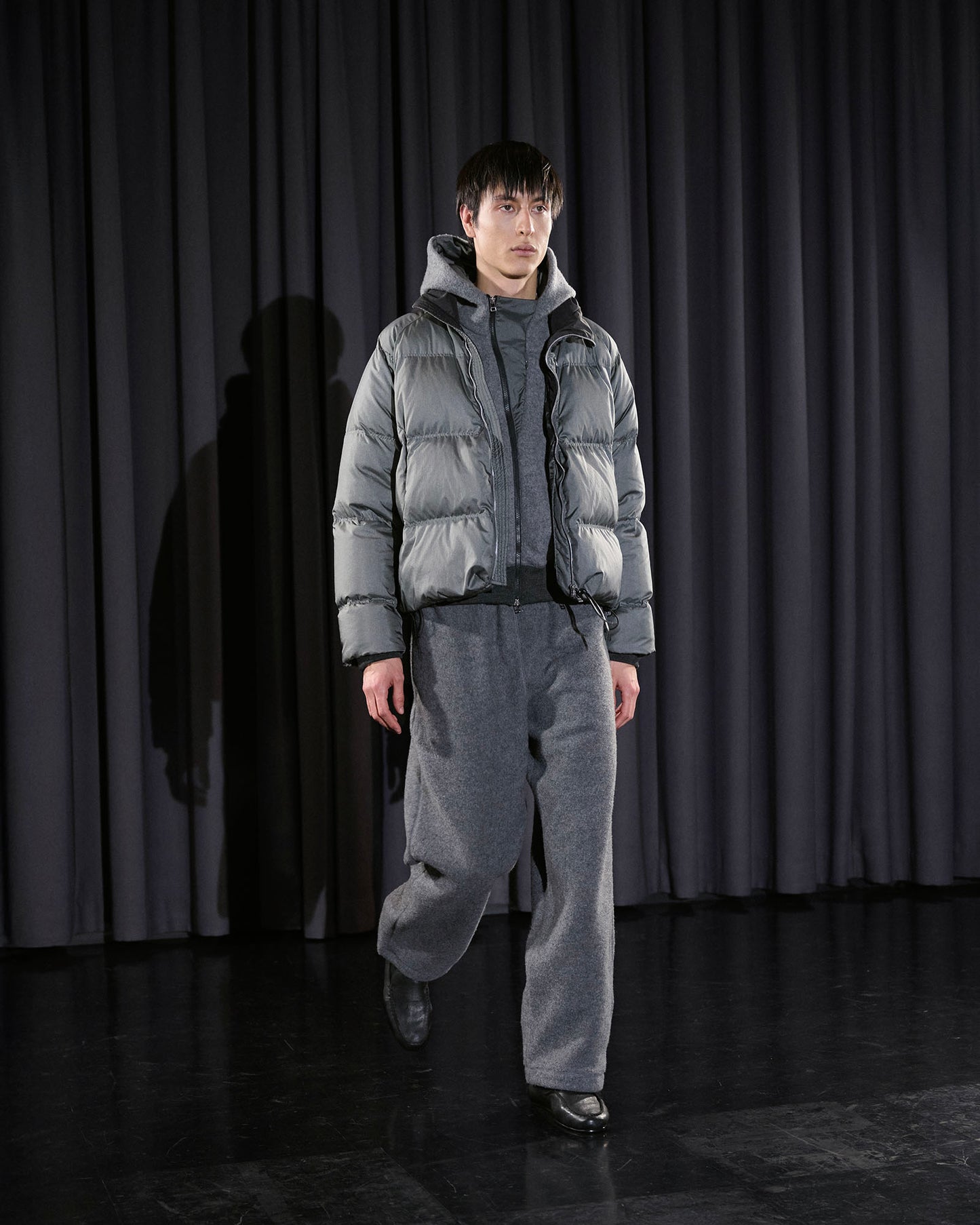 WOOL FLEECE PANTS