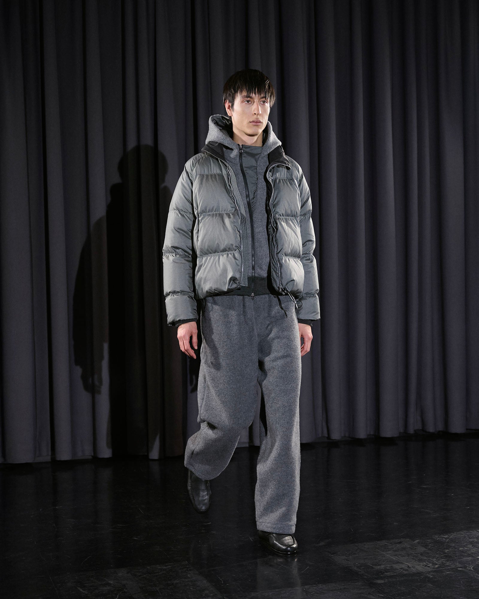 WOOL FLEECE PANTS