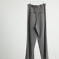 EIGHT TUCK HIGH-WAIST TROUSERS / WOOL