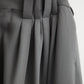 EIGHT TUCK HIGH-WAIST TROUSERS / WOOL