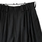 EIGHT TUCK HIGH-WAIST TROUSERS / WOOL