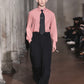 EIGHT TUCK HIGH-WAIST TROUSERS / WOOL