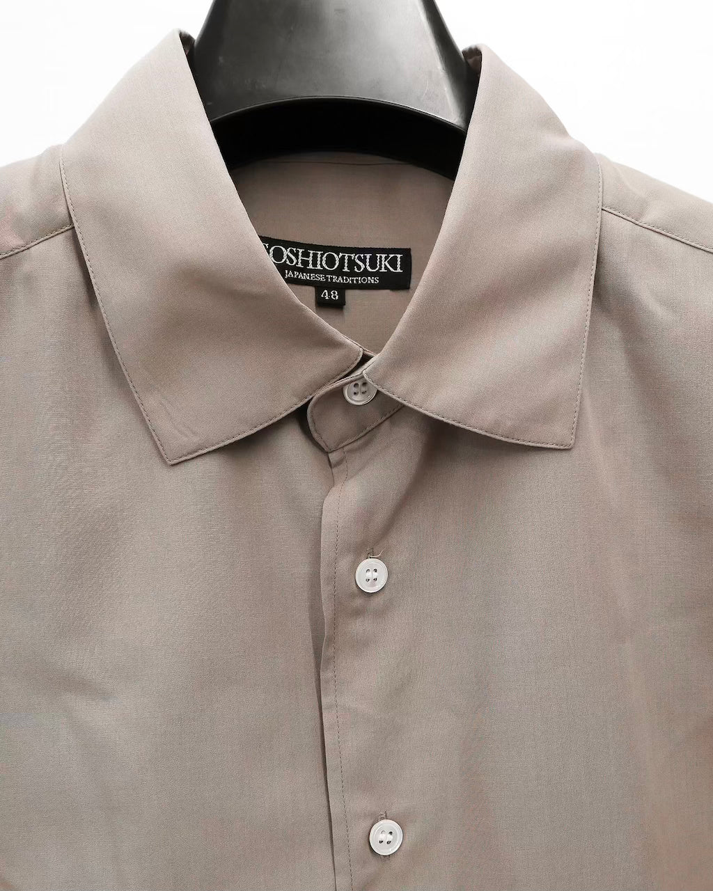 RAYON OVERSIZED L/S SHIRT