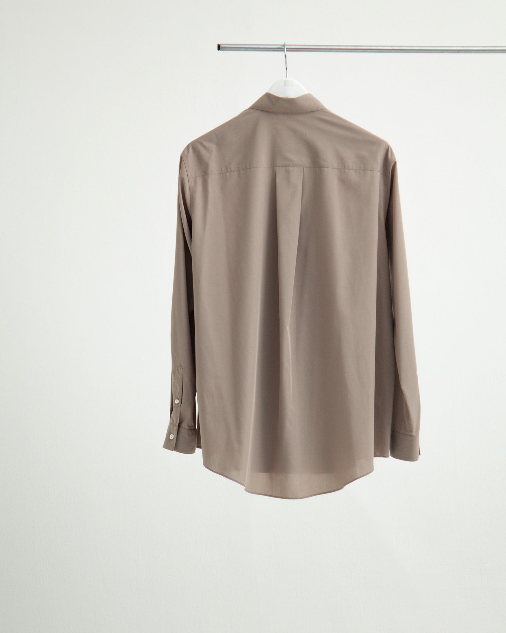 RAYON OVERSIZED L/S SHIRT