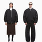 Broad Bomber Wool Black Wool