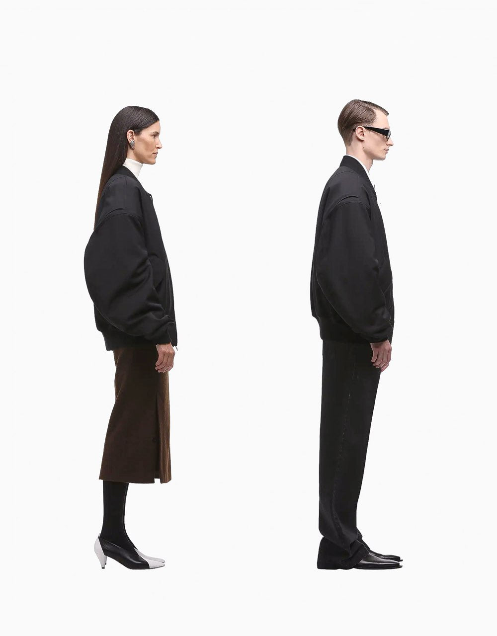 Broad Bomber Wool Black Wool