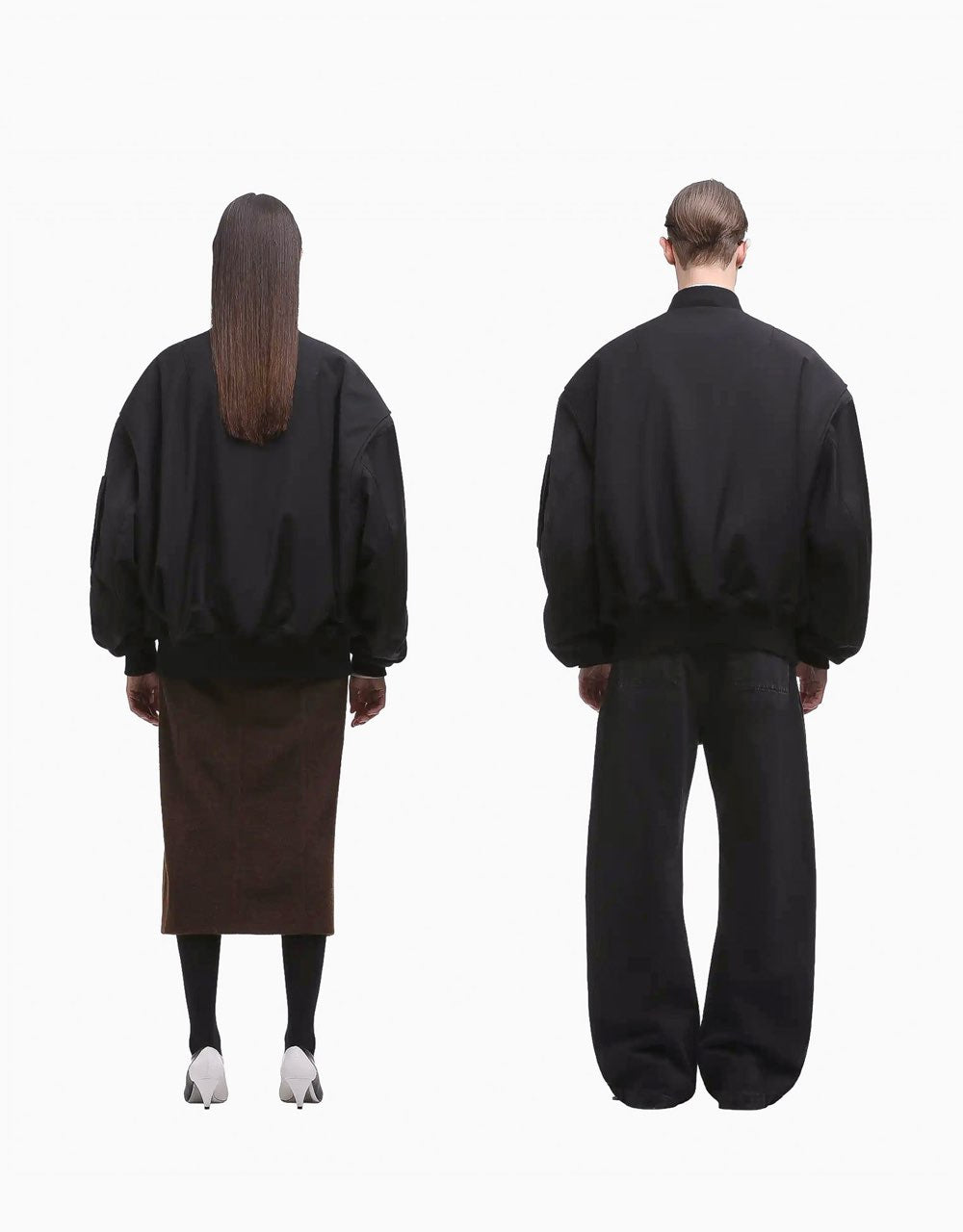 Broad Bomber Wool Black Wool