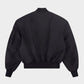 Broad Bomber Wool Black Wool