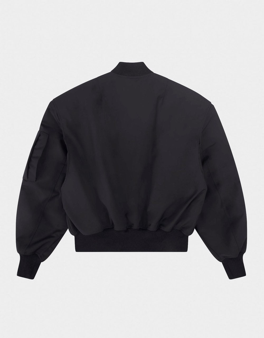 Broad Bomber Wool Black Wool