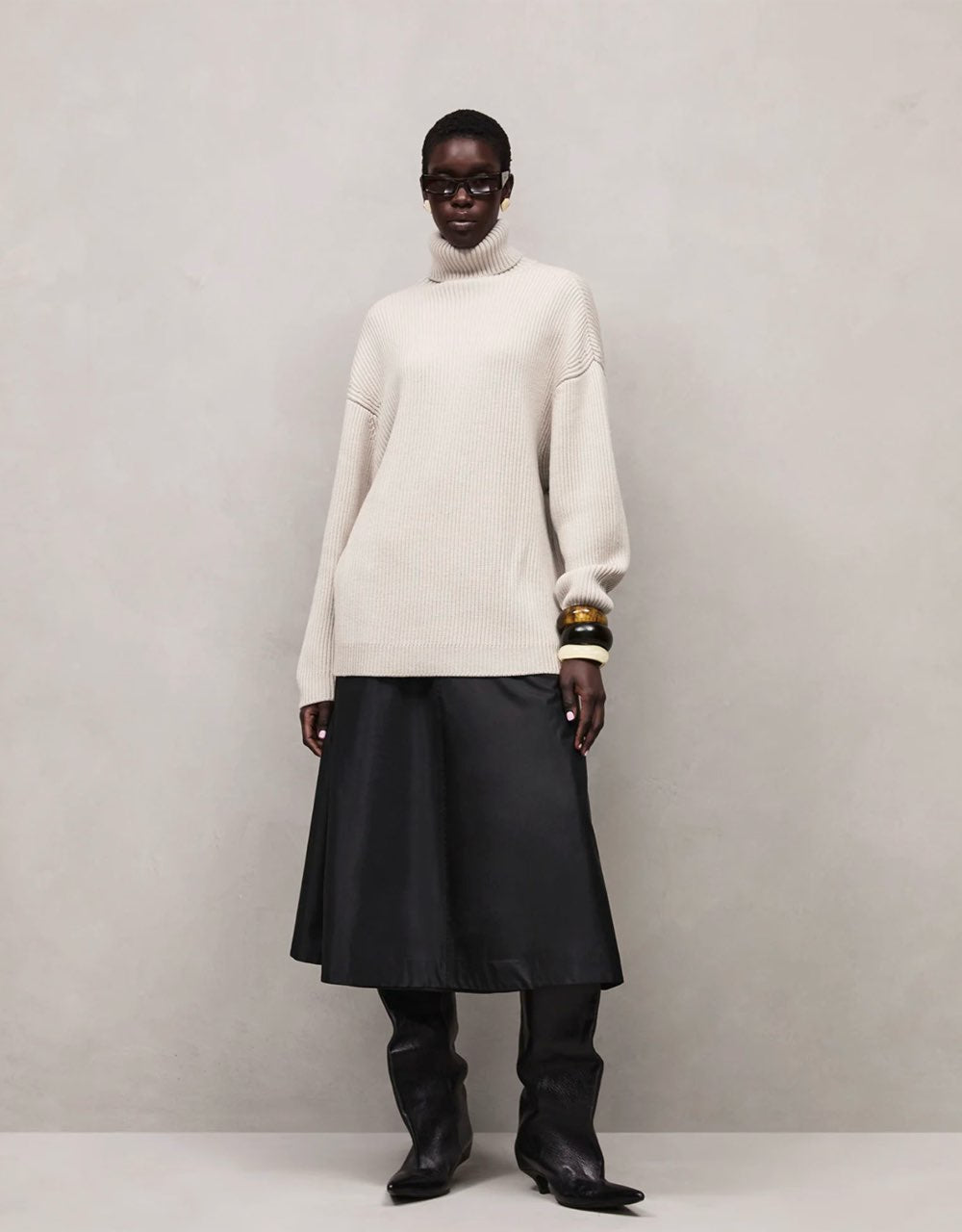 Chunky Turtleneck Knit